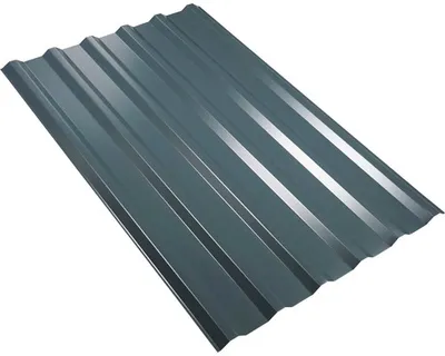Produktbild von Mini Trapezblech Anthrazitgrau RAL 7016 1200 x 776 x 0,5 mm
