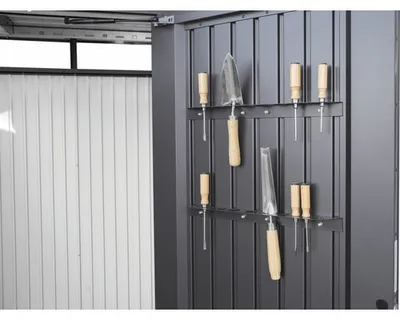 Obrázek produktu pro Nářaďový držák na dveře pro Biohort AvantGarde / HighLine / Panorama / HighBoard 51,5 cm tmavě šedý
