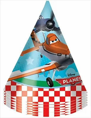 Produktbild von Planes Party Hüte 6 Stück