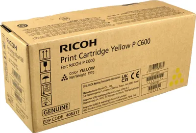 Produktbild von Ricoh Toner 408317 PC600 yellow OEM
