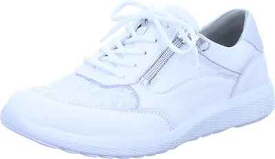 Produktbild von Waldläufer Damen Sneaker Ira 29670-5, 29670-5.5, 29670-6, 29670-6.5, 29670-7, 29670-7.5, 29670-8 WDL-634K02-305 weiss/silber 7.5