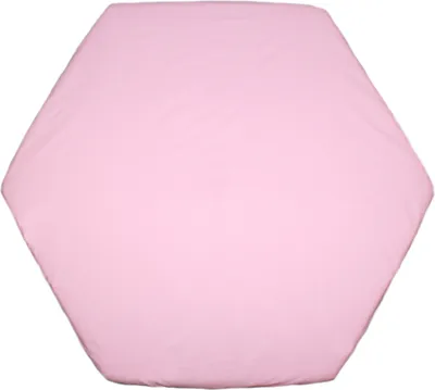 Produktbild von PRIMAWELA Spannbettlaken für Baby Kinder 6-eck Laufgitter Laufstall Matratze 105x120cm 17. Rosa