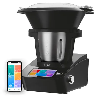 Küchenmaschine, 18 Funktionen, 7 Zoll Touchscreen, 4,7 l, 1700 W