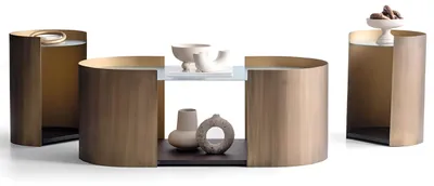 Immagine prodotto di Elegante set da salotto Tavolino di design 2 tavolini
