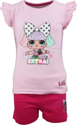 Produktbild von LOL Surprise Kinder Schlafanzug Pyjama – Rosa / 98