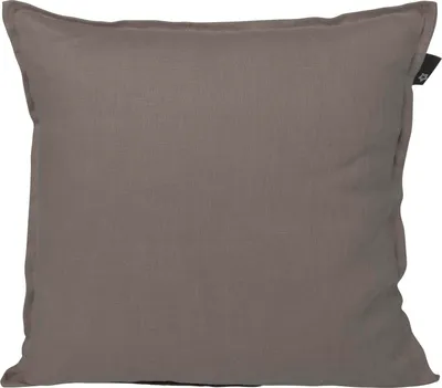 Produktbild von Pichler Leinenuni uni Kissenhülle 2er Set 41 x 41 cm PURE Rechteck schokolade