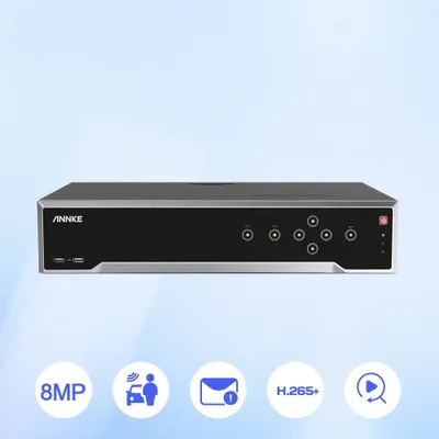 Immagine prodotto di Registratore NVR PoE a 16 canali - Registratore di sicurezza - Registratore CCTV - Sistema di videosorveglianza - DVR di sicurezza