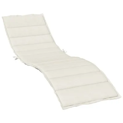 Immagine prodotto di Cuscino per sdraio Melange crema 200x60x4 cm in tessuto