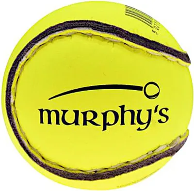 Immagine prodotto di Pallone da hurling Murphy's giallo fluo misura 4 - resistente sliotar