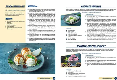 Produktbild von Eiskalte Kreationen: Die besten Eis Rezepte für jede Saison - Rezepte für die Eismaschine zum Selbermachen | Inkl. Parfaits & Sorbets