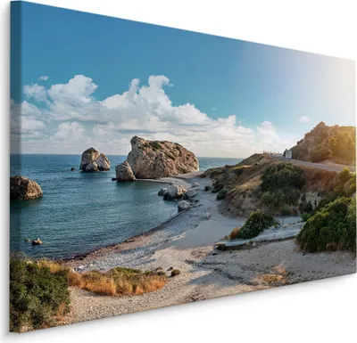 Obrázek produktu pro Obrázek pro obývací pokoj pláž moře pobřeží voda Nástěnná dekorace 3D 30x20cm