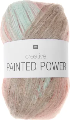 Produktbild von Rico Design Creative Painted Power Garn 310m 100g Stricken Häkeln Wolle