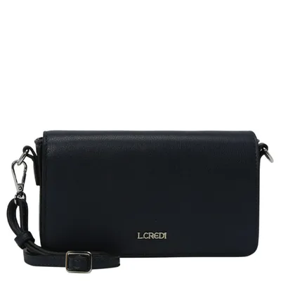 Produktbild von L.CREDI Umhängetasche Kartenhalter Jane Clutch Navy dunkelblau