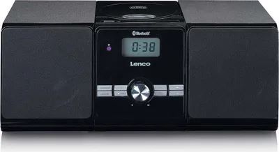 Produktbild von Lenco MC-030BK - Mikro-Set mit CD/ MP3-Player