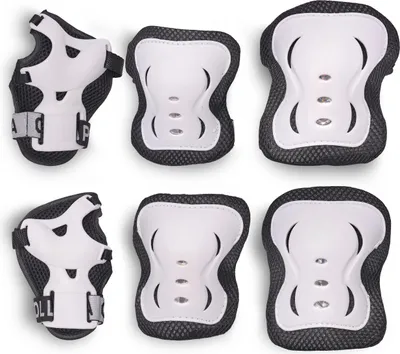 Produktbild von Protection Gear Set - Protect Pro - Black / White Caps - M