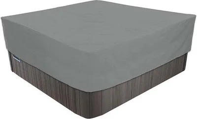 Image de Housse de protection solaire - Résistante aux intempéries - Résistante aux UV - 220 x 220 x 30 cm - Beige