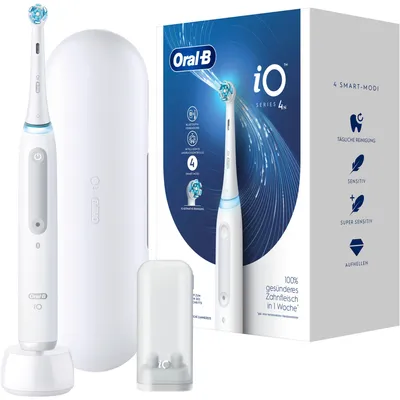 Produktbild von Oral-B iO Series 4 Elektrische Zahnbürste, 4 Modi, Reiseetui