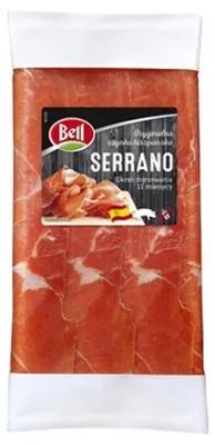 Obrázok produktu pre Plátky šunky Serrano 65 g
