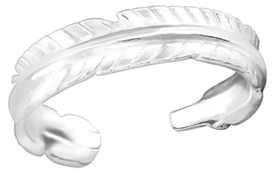 Produktbild von Zehenring Feder: Zehring Silber 925