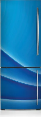 Produktbild von Magnete Küche Kühlschrank Kühlschrankmagnete 60x190 cm - Abstraktes Blau.