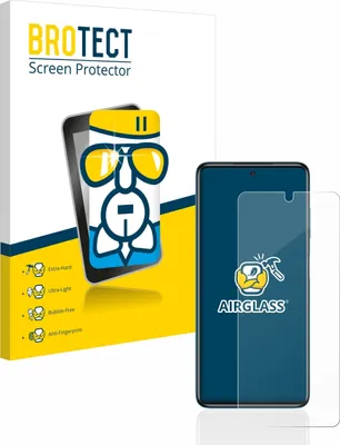 Produktbild von BROTECT Schutzglas für Xiaomi Poco X3 NFC Schutzfolie Panzer Folie Glas Display Schutz klar