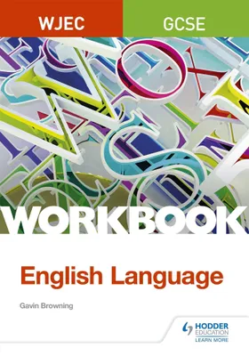 Produktbild von WJEC GCSE English Language Workbook