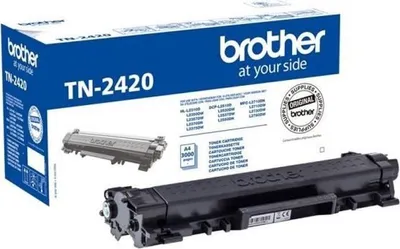 Immagine prodotto di Cartuccia toner nero, alta capacità TN2420, Brother Laser, 3000 pagine