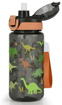 Immagine prodotto di Borraccia per bambini da 600 ml con design a tema dinosauri