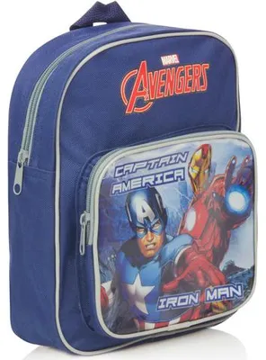 Immagine prodotto di Zaino Bambini Avengers Captain America Iron Man, 26,5 x 22 x 8 cm