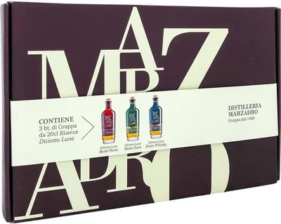 Produktbild von Marzadro 3 x 200ml Diciotto Lune 600ml 42% Vol.