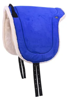 Image de QHP Bareback Pad - Taille Full - Bleu