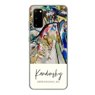 Produktbild von MuchoWow® Handyhülle Schutzhülle Hülle für Samsung Galaxy S20 Improvisation 21A - Kandinsky - Alte Meister Silikon Softcase Handy Hülle - Bild