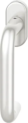 Produktbild von FSB Fenstergriff 34 1070 ovale Rosette Fensterklinke Aluminium silber eloxiert