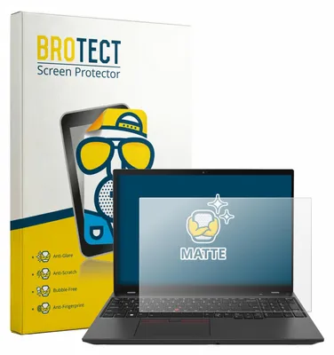 Produktbild von BROTECT Schutzfolie für Lenovo ThinkPad T16 Gen 1 16" Displayschutz Displayschutzfolie Folie Matt Entspiegelungsfolie