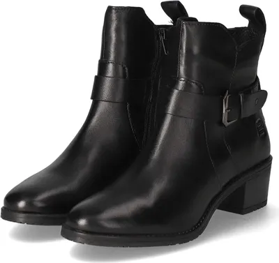 Produktbild von Bagatt Damen Stiefeletten RUBY I Schwarz Glattleder  Größe: 38