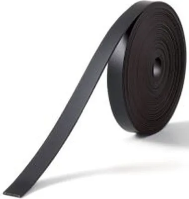 Produktbild von Magnetband beschreibbar 10mmx5m schwarz Packung mit 10 Stück