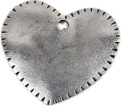 Produktbild von Minott Anhänger Herz aus versilbertem Messing 21419
