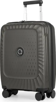 Immagine prodotto di HAUPTSTADTKOFFER Kotti - Valigia da cabina 55x40x20 cm con trolley a 4 ruote, bagaglio a mano leggero, valigia per viaggi brevi fino a 10 kg, robusto guscio rigido in PP, TSA, Titan