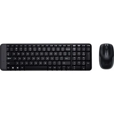 Produktbild von Logitech Wireless Combo MK220 - Tastatur-und-Maus-Set - kabellos - 2.4 GHz - Griechisch