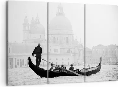Produktbild von Bild auf Leinwand - Leinwandbild - Venedig Basilika - 105x70cm - Wand Bild - Wanddeko - Wandbilder - Leinwanddruck - Bilder - Kunstdruck - Wanddekoration - Leinwand bilder - Wandkunst - CE105x70-3563