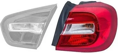 Image de Feu arrière VAN WEZEL Feu arrière droit Extérieur adaptable sur MERCEDES-BENZ GLA (X156)