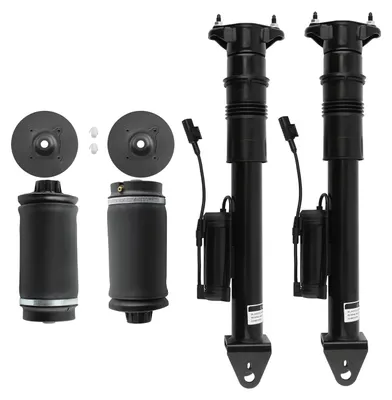 Produktbild von 2x Hinten Stoßdämpfer +2*Hinten Luftfederung for Mercedes ML GL Klasse W164 X164