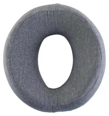 Produktbild von Ergonomisches Gesichtsmassagekissen für die Bauchlage, Grau