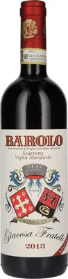 Image de Giacosa Fratelli Barolo Scarrone Vigna Mandorlo Riserva DOCG 2013 14,5% Vol. 0,75l