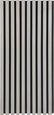 Produktbild von HOME DELUXE - Akustikpaneel SONIC Grey Oak - 1 Paneel – 0,32 m², ca. 80 x 40 cm, Holz / Polyester, auf- und nebeneinader platzierbar I Akustik Paneel Schallschutzpaneel Akustikplatten Wandpaneel