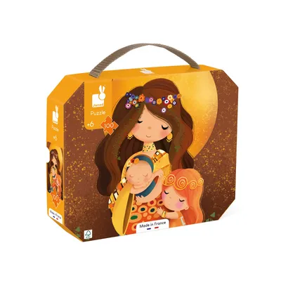 Obrázok produktu pre JANOD puzzle inšpirované podnebím v kufríku 100 kusov
