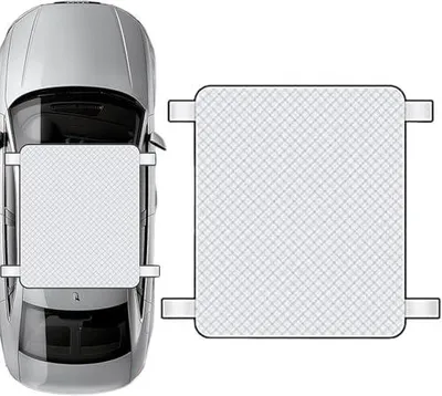Produktbild von Sonnenschutz für VW T7 Multivan ab 11/2021, Panoramadach Schiebedach Hitzeschutz Autodach Abdeckung Autozubehör UV-Schutz Auto Dachabdeckung, M