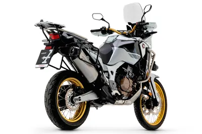 Image de ARROW sound silencieux en titane avec embout pour Honda Africa twin crf 1000 l