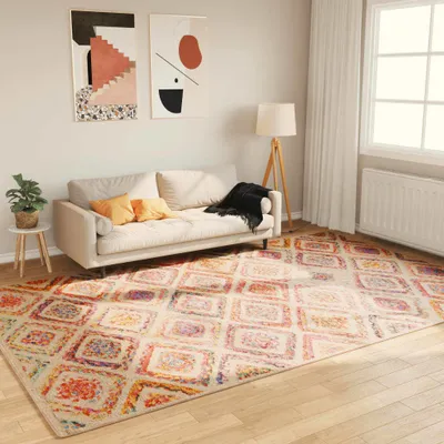 Produktbild von "im Angebot" Teppich Waschbar Mehrfarbig 190x300 cm Rutschfest - Designerteppiche CC298