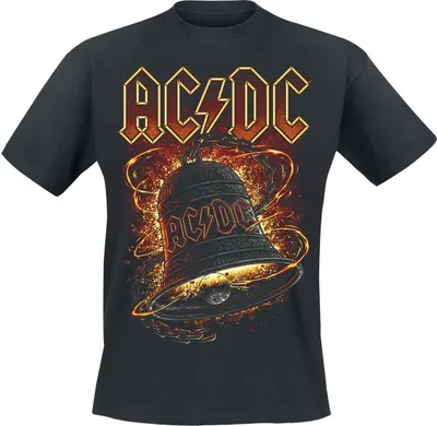 Produktbild von AC/DC T-Shirt Herren Hells Bells Burning schwarz XL